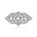 Bulk Brand Brooch in Stock Freshwater Pearl Zirconia Brooch 925 Silver Jewelry Fashion Wedding Invitationl Brooch