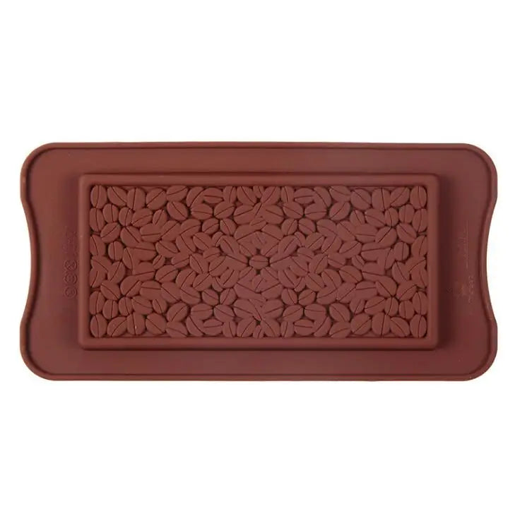 HY New Coffee Bean Silicone Chocolate Mold
