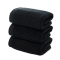 Custom Black Gym Yoga Towel 150g Cotton Quick-Dry Neck Towel with High Color Fastness Promotional with Logo