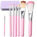 Children Makeup Brushes Yihuale 7Pcs Makeup Brush Set Foundation Eyebrow Eyeliner Brush