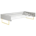 2024 Foldable Laundry Rack for Air Drying Clothing Extendable Step up Laundry Clothes Drying Side Hook