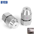 BYCO 1/4 Inch Stainless Steel Hollow Cone Mist Fog Sprayer Cannon Nozzle for Dust Control