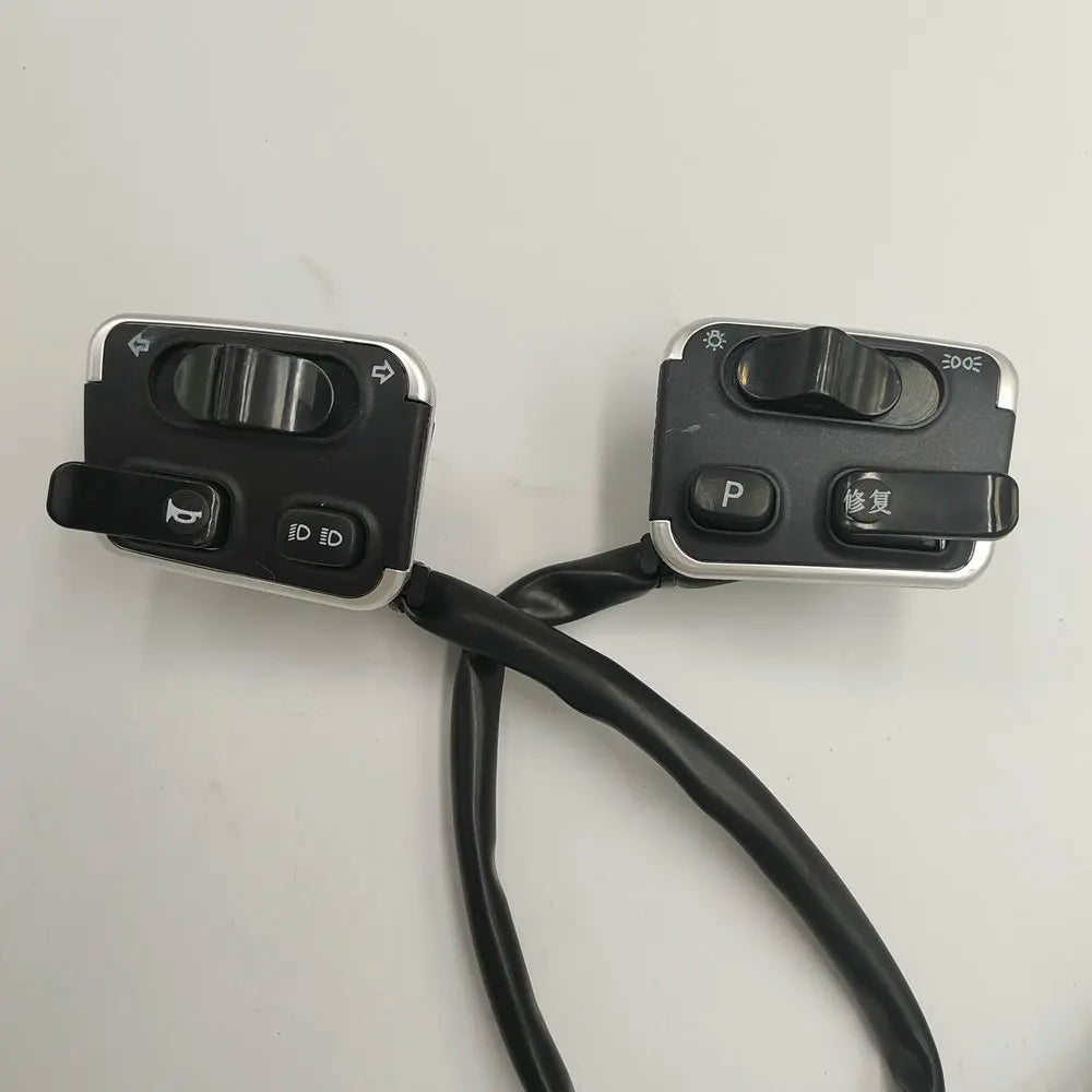 Yadi Electric Bicycle Combined Switch Headlamp Horn Repair Integrated Assembly SCOOTER High and Low Beam Button