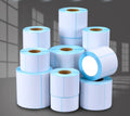Thermal Water Proof Sealing Label Rolls or Paper Custom Size Custom Colors Low MOQ Adhesive Materials