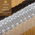 Milk Silk Mesh Lace Dress Cuff Accessories Mesh Cloth Barcode Embroidery Dress Accessories Water Soluble Lace