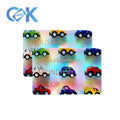 OEM Factory Hologram Pvc Card Printable Blank PVC CR80 Shiny Rainbow Effect Hologram Card Used for Heat Lamination Machine