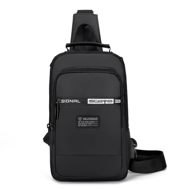 2026 Men Male Student Fashion Large Capacity Outdoor Business Travel Mini Crossbody Shoulder Bag Pouch Sling Messenger Bag