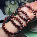 Natural Grade Red Tiger Eye Bracelet Unisex Fashion Business Hand String for Manture Man MegaBDM