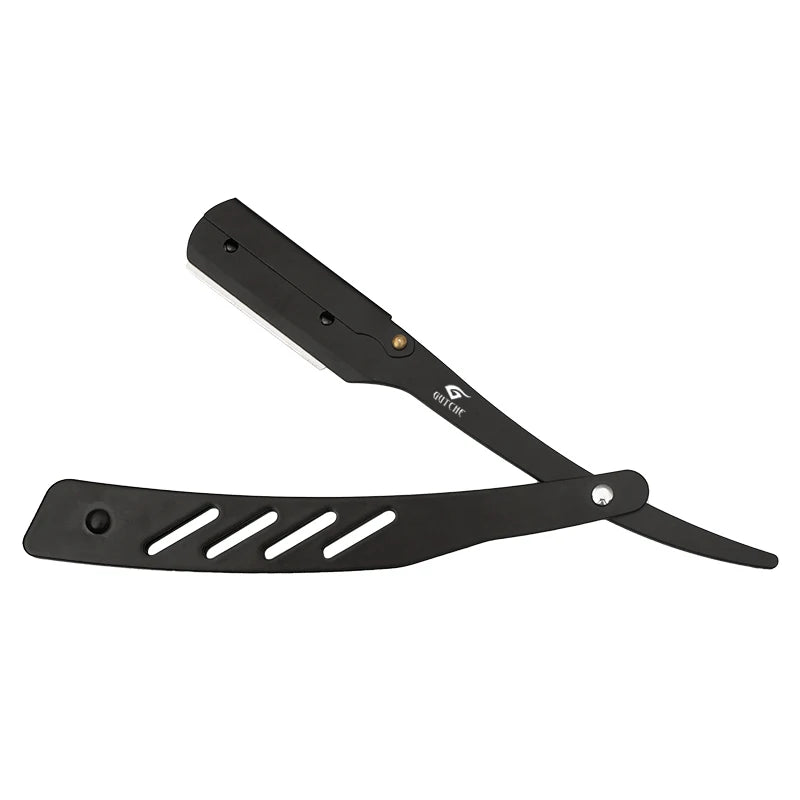 Professional Folding Razor Stainless Steel Manual Shaver Men's Shaving Razor Salon Razor