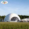 Luxury and comfort Hemispherical Hotel Dome Tent Steel Tube Prefabricated Dome Tent