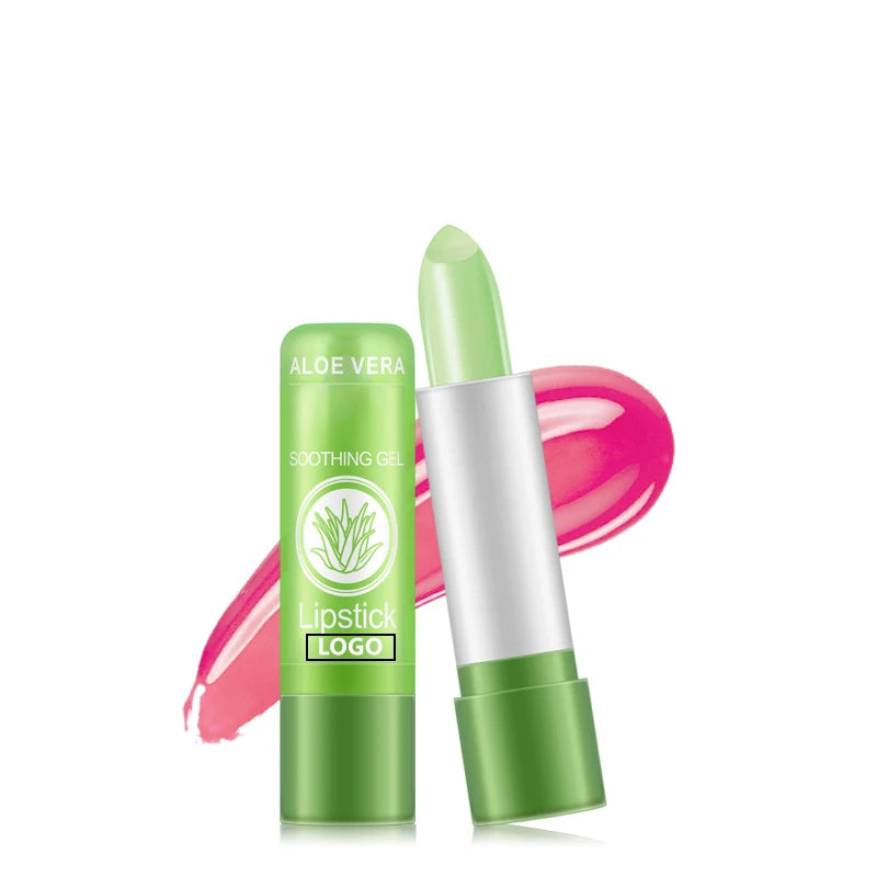12 Color Changing Tinted Lip Balm Natural Moisturizer Lipstick Lip Balm Aloe Vera Color Changing Lipstick