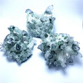 Wholesale Natural Green Phantom Quartz Cluster Reiki Healing Crystals Mineral Stone for Home Decor