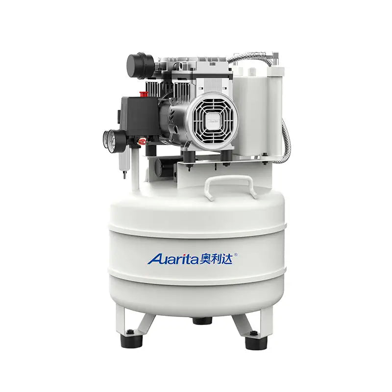 Auarita Compresor De Aire Mini 30L Medical Dental Low Noise Silent Oil Free Air Compressor