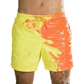 Hot Selling Meet Water Heat Change Color Beach Shorts Quick Dry Loose Shorts Beach Pants
