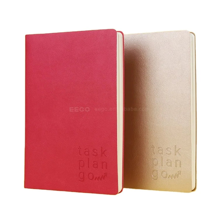Personalized Business Gift Printing School Paper A5 A4 Hardcover Leather Customizable Notebook
