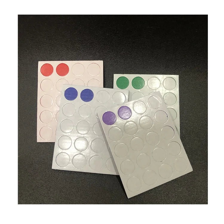 Pre Cut Shapes Squares Circle Round Ring Double Sided Strong Adhesion Handmade Kids DIY Colored EVA Foam Tape