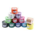 Custom Logo 5cm Waterproof Elastic Kinesiology Tape Latex Free Athletic Sports Tape