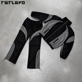 Custom Cotton Streetwear Gym Wear Windbreaker Jacket for Men Summer Set Sports Jogging Wear Splicing Patchwork  Tracksuit Men