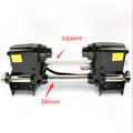 Double Motor 38mm for Epson DX5 DX7 Head Paper Take up Reel Allwin Human Xuli Sky Color Aifa Paper Collect System