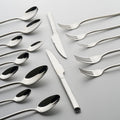 Stainless Steel Modern Cutlery Set 18/10 Silverware Set for Hotel Restaurant