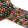 Optimize Colorful Tourmaline Stone Beads for DIY Bracelet Factory Supply Natural Pearl Charm Bracelet