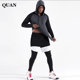 Wholesale Men's Breathable Plus Size Casual Autumn Hooded Sweatshirt 100% Cotton Regular Fit Quick Dry Sports Gym Wear