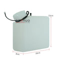 2000ML Eco Ink tank Cartridge with Connector with Ink Level Sensor with Alarm White Inks Sub Tank Bulk