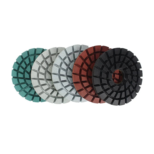 4-Inch Diamond Concrete Polishing Pads for Deburring Coarse Abrasive 3-Year Warranty-China Supplier