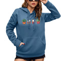 Bulk Custom Logo Print Women's Autumn Spring Winter Casual Knitted Hoodie 100% Polyester Quick Dry Breathable Eco-Friendly