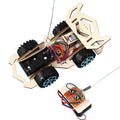 2026 New Wooden Diy Remote Control Racing Model Science Experiment Kit Educational Toy Handmade Craft Wood Bamboo