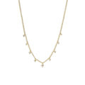 LOZRUNVE Fashion 18k Gold 14k Gold Plated Trendy Curb Chain Necklace Choker
