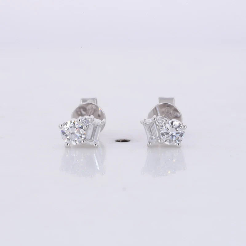 2024 Starsgem Customized New Gorgeous Designs 10k 14k 18k Gold Jewelry Earrings With Real Lab Grown Diamonds