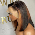 Wholesale Price High Quality Human Hair Bob Wig 13x4 HD Swiss Lace Grade 12A Double Drawn Wigs Lace Frontal
