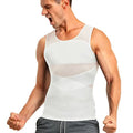 New Men's Vest Mesh Breathable Plastic Waist Lift Back Belly Fitness Training Body Shaping Top
