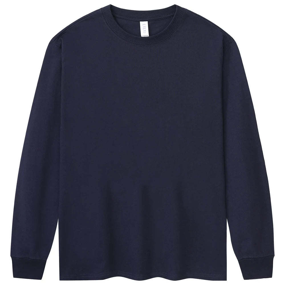 Customized Hot Sale Men's Crewneck Fashion Everything Loose Unisex Comfortable Long Sleeves