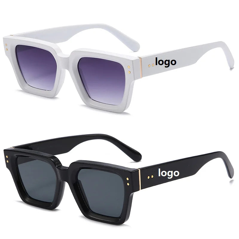 8623 Black Vintage Square Sunglasses Luxury Custom Sun Glasses Women Men Designer Brand Shades Sunglasses 2023