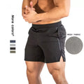 Customized Workout Fitness Clothing  Men's Shorts Solid Color Breathable High Quality Mucle Men's Sports Shorts