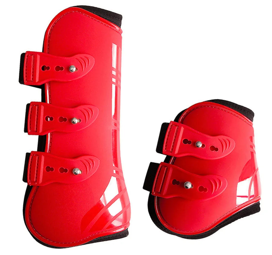 Colored PU Neoprene Multiple Sizes Tightness Tendon Tissue Horse Leg Sleeve Brace