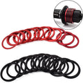 MTB Road Bike Bottom Bracket Gasket Bicycle Freewheel Hub Washer Spacer Aluminium Alloy 1/1.5/2/2.5/3mm Bike Spacer