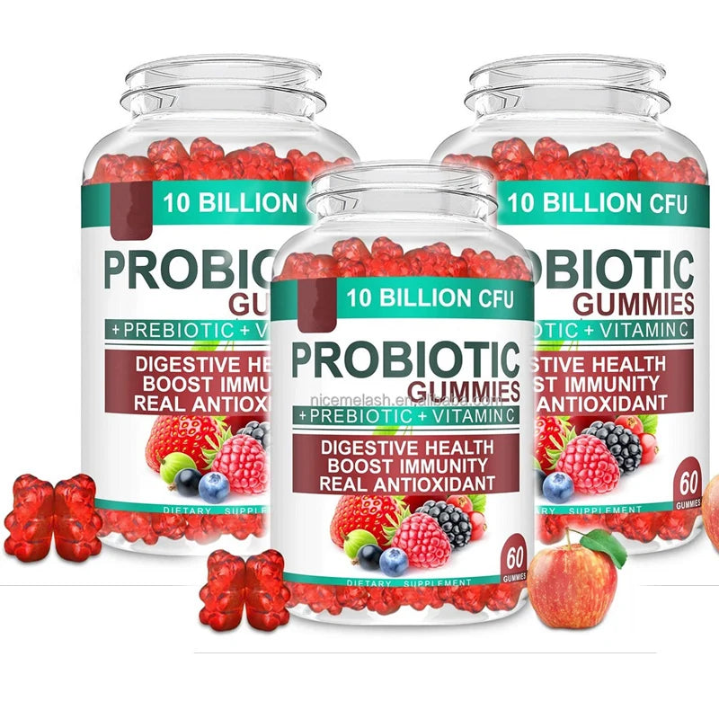 OEM/ODM Delicious Gummy Candy Probiotics Gummies Health and Immune Support With Private Label