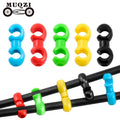 MUQZI Bicycle Brake Hose S Buckle Rotatable 360 Degree Hose Guide MTB Bike Cable Clip