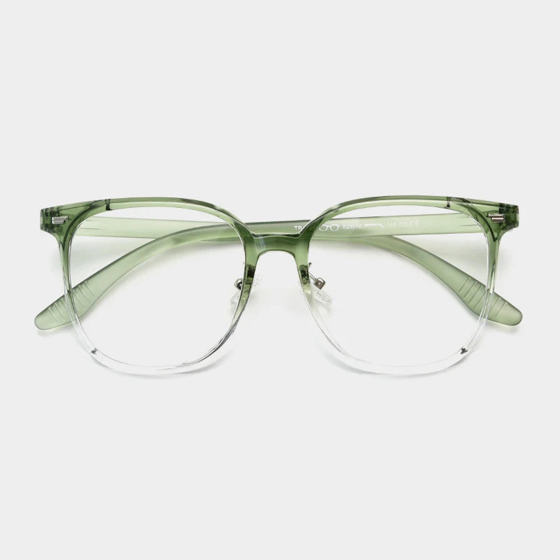 2023 Optical Glasses Frame Men Ultralight Glasses Frame Women Transparent Square Big Frame Prescription Glasses