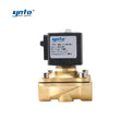 YNTO Normally Closed or Open Stainless Steel Brass Water Gas Electric Solenoid Valve 12V 24V Diaphragm Acid Solenoid Valve