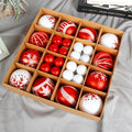 Christmas Decoration Sphere Gift Box Set Electroplating Creative Painting Party Christmas Tree Hanging Ball Pendant