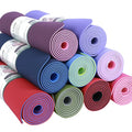 Customized Logo Eco - Friendly TPE Non Slip Folding Pilates Mat Travel Fitness Foldable Yoga Mat