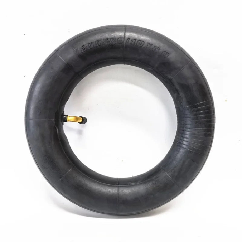 10X3 255X80 Inner Tube with Bent Valve 90 Degree for Electric Scooter Parts 10 Inch Pneumatic Tire Accessories