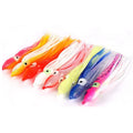 5-12cm Squid Skirts and Octopus Soft Fishing Lures Plastic and Silicone Baits for Tuna Sailfish for River and Lake Fishing