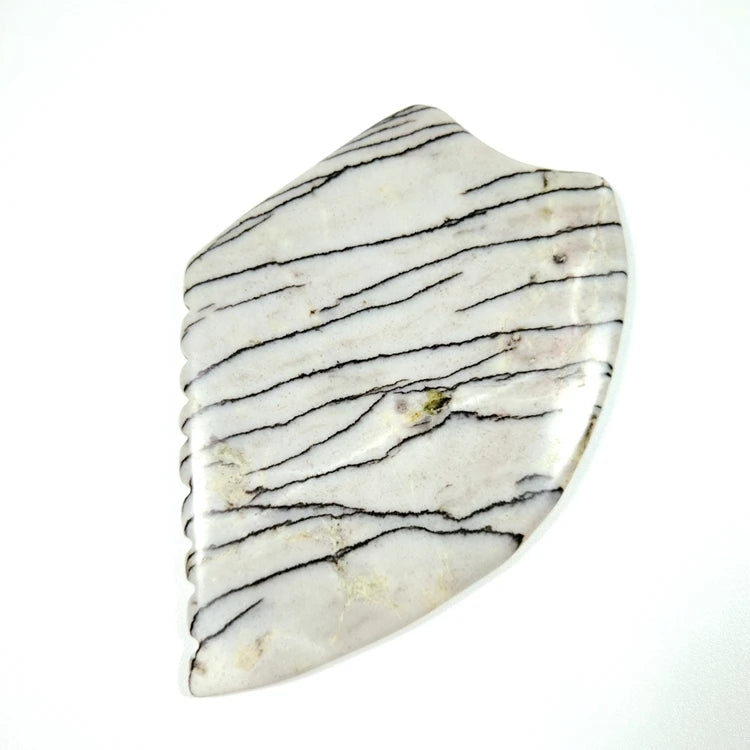 2026 Facial Body Scraping Massage Tool Picasso jasper Jade Gua Sha Guasha Board Folk Crafts