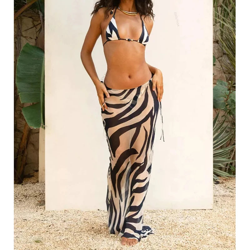 Trendy Swimsuits Customizable Bikinis Swimming Swimwear Costume Bikini 3 Piezas Piece Waterproof Heat Transfer Bikini Set