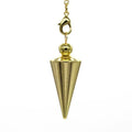 DIY Hottest sale customized retro punk cone Pendulum Korean alloy fashion necklace ornament